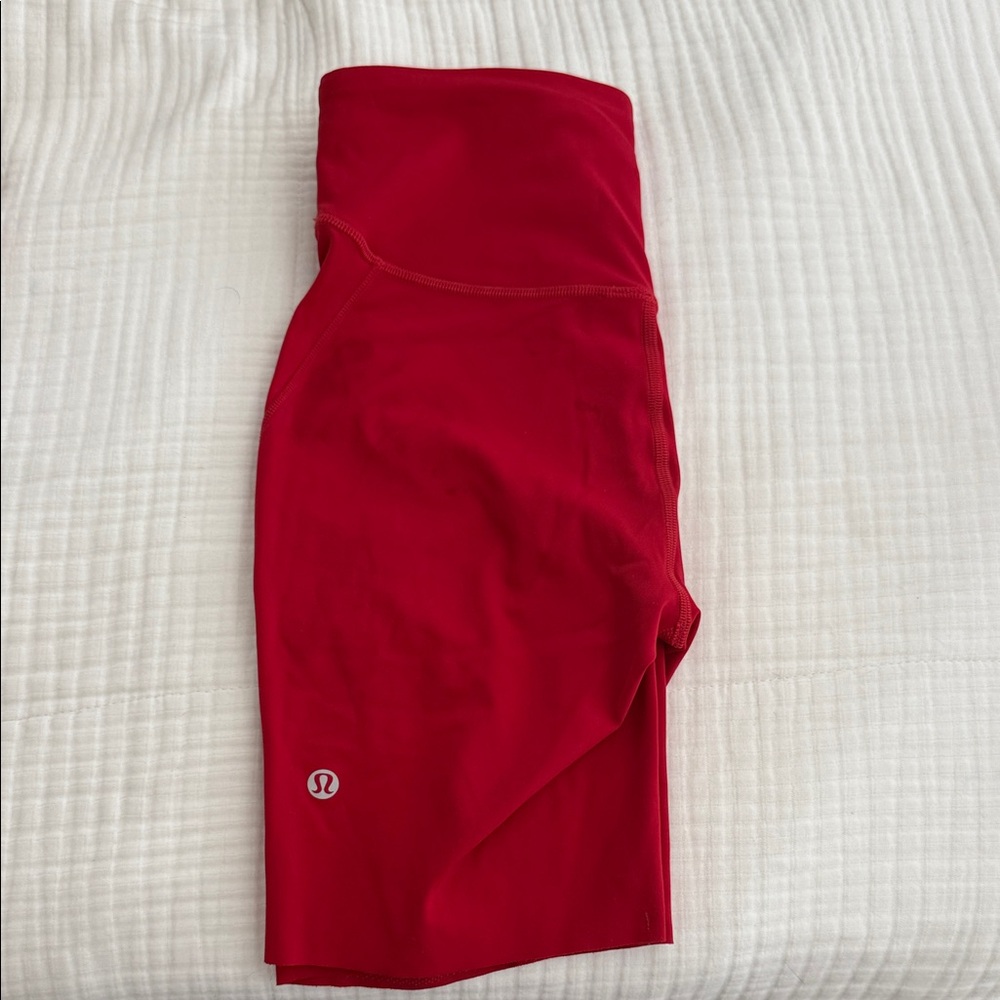 lululemon athletica fast and free bike short- like new